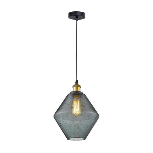 Buy Pendant Lights Australia Alice Pendant Light W240mm Grey Glass - 31302