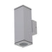 Buy Up / Down Wall Lights Australia Alpha Up & Down Wall 2 Lights Aluminium 3000K - 19402