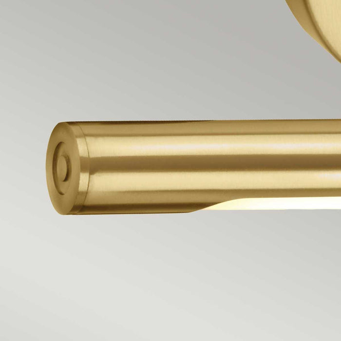 Alton Small LED Picture Light Brushed Brass - ALTON-PL-S-BB