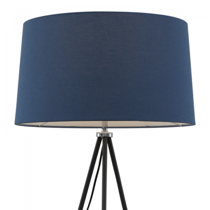 Buy Floor Lamps Australia Anna 1 Light Floor Lamp Blue & Black - ANNA FL-BLDGY