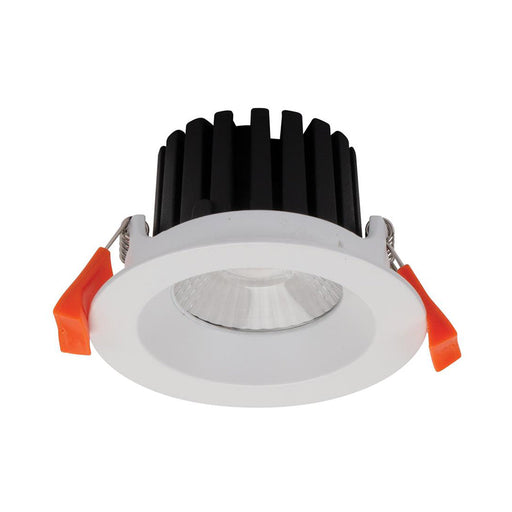 Buy Recessed LED Downlights Australia Aqua Round Recessed LED Downlight 10W White Aluminium 5000K - 21230