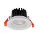 Buy Recessed LED Downlights Australia Aqua Round Recessed LED Downlight 10W White Aluminium 5000K - 21230
