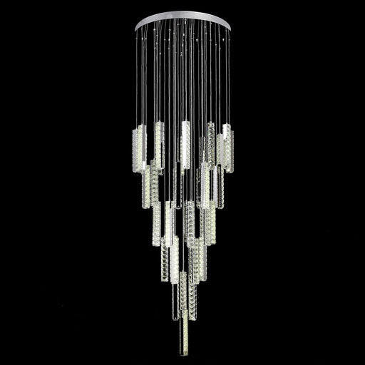 Buy Ceiling Crystals Australia Arctic Ceiling Crystal W800mm Chrome 5000K - 35051