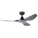 Buy DC Ceiling Fans Australia Surf DC Ceiling Fan 52" ABS Matt Black - 20549802