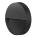 Buy Outdoor Step Lights Australia ALTONA Round LED Outdoor Step Light 8W Matt Black Aluminium 5000K - SE7357NDL/BK