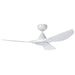 Buy DC Ceiling Fans With Light Australia Surf DC Ceiling Fan 48" Matt White LED Light Matt White - 20549701