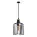 Buy Pendant Lights Australia Ashley Pendant Light W220mm Black Metal - 22509