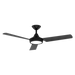 Buy DC Ceiling Fans With Light Australia Axis DC Ceiling Fan 48" Black LED Light White - 60030