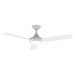 Buy DC Ceiling Fans With Light Australia Axis DC Ceiling Fan 48" White LED Light White - 60031