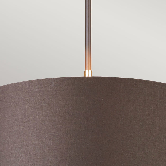 Balance Pendant Light Brown & Polished Brass - BALANCE-P-BRPB