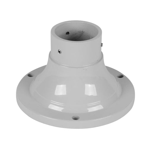 Buy Posts And Bases Australia BB-100 Post Base White Aluminium - 10699