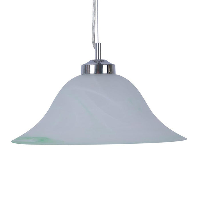 Buy Pendant Lights Australia Bela Pendant Light W420mm Green Glass - 91607