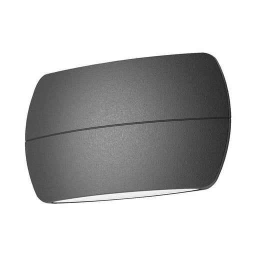 Buy Up / Down Wall Lights Australia Bell Up & Down Wall Light 8W Dark Grey Aluminium 5000K - 19373