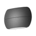 Buy Up / Down Wall Lights Australia Bell Up & Down Wall Light 8W Black Aluminium 3000K - 19370