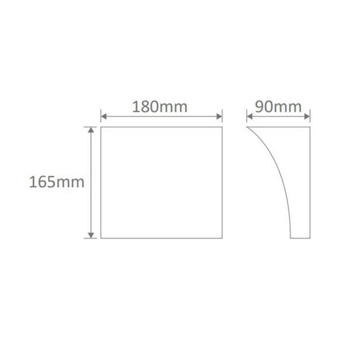 Buy Wall Sconce Australia BF-2012 Wall Sconce W180mm White Ceramic - 11034