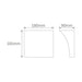 Buy Wall Sconce Australia BF-2012 Wall Sconce W180mm White Ceramic - 11034