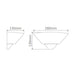 Buy Wall Sconce Australia BF-7908 Wall Sconce W280mm White Ceramic Frosted Glass - 11051