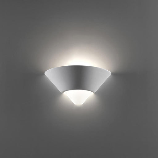 Buy Wall Sconce Australia BF-7908 Wall Sconce W280mm White Ceramic Frosted Glass - 11051