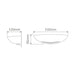 Buy Wall Sconce Australia BF-8235 Wall Sconce W310mm White Ceramic - 11115
