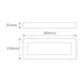 Buy Wall Sconce Australia BF-8284 Wall Sconce 2 Lights W300mm White Ceramic Frosted Glass - 11121