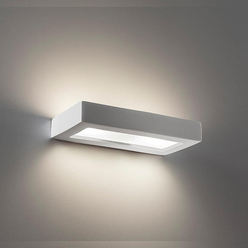 Buy Wall Sconce Australia BF-8284 Wall Sconce 2 Lights W300mm White Ceramic Frosted Glass - 11121