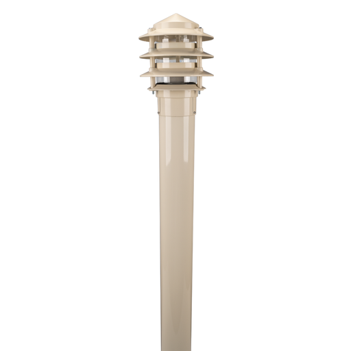 Buy Bollard Lights Australia BL-100 Bollard Light H1168mm Beige Aluminium - 10728