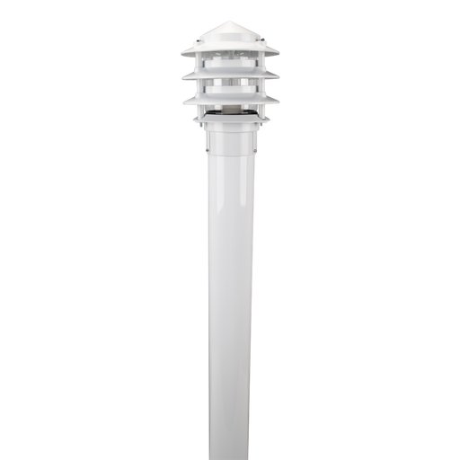 Buy Bollard Lights Australia BL-100 Bollard Light H1168mm White Aluminium - 10732