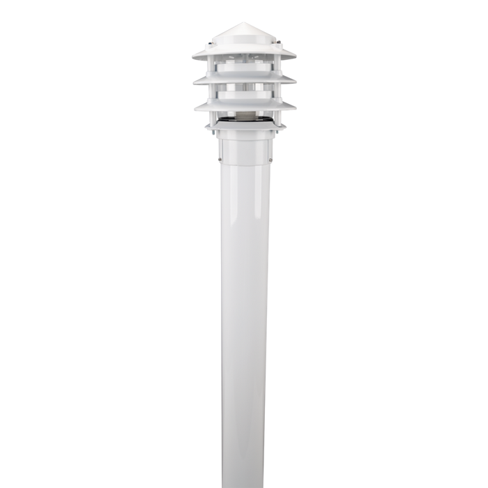 Buy Bollard Lights Australia BL-100 Bollard Light H1168mm White Aluminium - 10732