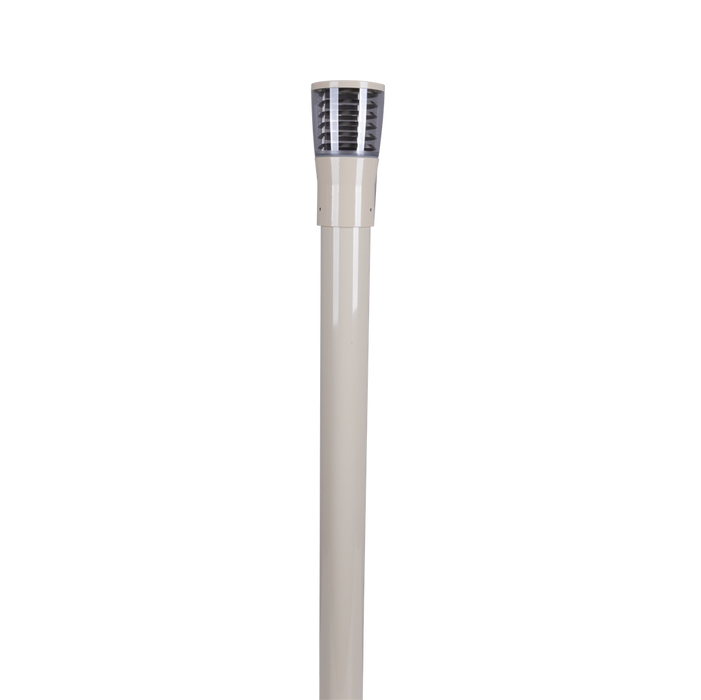 BL-300 Bollard Light H1164mm Beige Aluminium - 10740