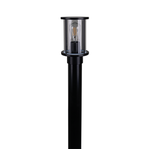 Buy Bollard Lights Australia BL-400-KIT Bollard Light KIT W150mm Clear Black Aluminium - 10682