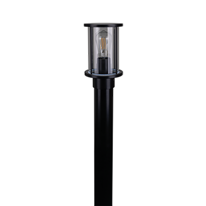 Buy Bollard Lights Australia BL-400-KIT Bollard Light KIT W150mm Clear Black Aluminium - 10682