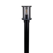 Buy Bollard Lights Australia BL-400-KIT Bollard Light KIT W150mm Clear Black Aluminium - 10682