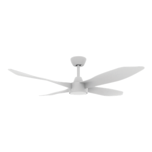 Buy DC Ceiling Fans Australia Blast DC Ceiling Fan 52" White ABS Polymer Blades - 60148