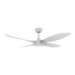 Buy DC Ceiling Fans Australia Blast DC Ceiling Fan 52" White ABS Polymer Blades - 60148