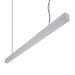Buy LED Linear Lights Australia Bloc LED Linear Light L1200mm White Aluminium 4000K - 23072