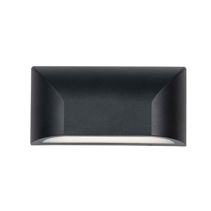 Buy Outdoor Step Lights Australia Bloc LED Wall Light Outdoor 220mm TRI Colour IP65 Black - BLOC EX5-BK3C