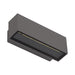 Buy Up / Down Wall Lights Australia Block Up & Down Wall 2 Lights 12W Dark Grey Aluminium 3000K - 19562