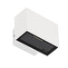 Buy Up / Down Wall Lights Australia Block Up & Down Wall 2 Lights 6W White Aluminium 3000K - 19572