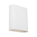 Buy Up / Down Wall Lights Australia Bowen 2 Light LED Exterior Wall Light White - BOWE2EWHT