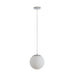 Buy Pendant Lights Australia Bubble Pendant Light W200mm Chrome Opal Glass - 31459