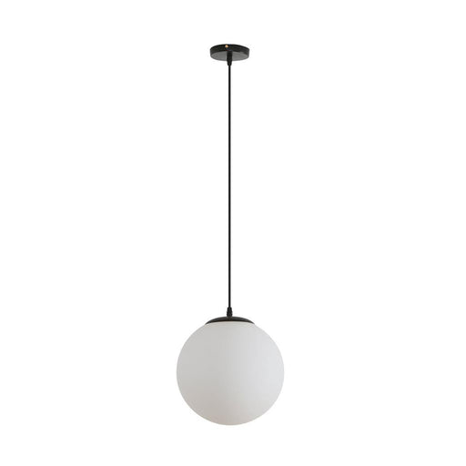 Buy Pendant Lights Australia Bubble Pendant Light W250mm Black Opal Glass - 31471