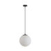Buy Pendant Lights Australia Bubble Pendant Light W250mm Black Opal Glass - 31471