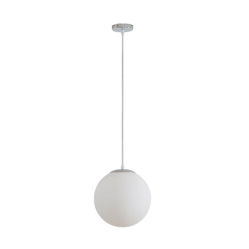 Buy Pendant Lights Australia Bubble Pendant Light W250mm Chrome Opal Glass - 31473