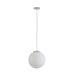 Buy Pendant Lights Australia Bubble Pendant Light W250mm Chrome Opal Glass - 31473