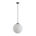 Buy Pendant Lights Australia Bubble Pendant Light W300mm Black Opal Glass - 31485