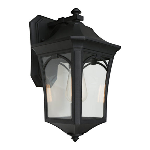 Buy Outdoor Wall Lanterns Australia Burston Large Outdoor Wall Lantern Black - BURS1ELGBLK