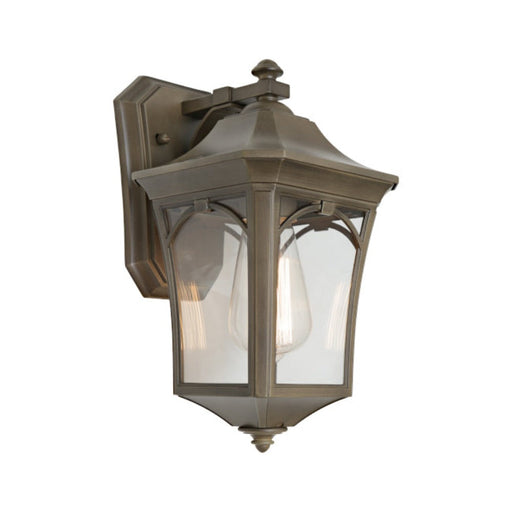 Buy Outdoor Wall Lanterns Australia Burston Small Outdoor Wall Lantern Old Bronze - BURS1ESMOBR