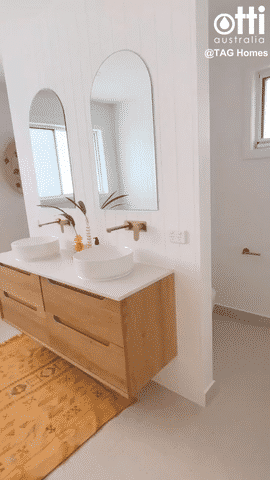 Byron Wall Hung Vanity Natural Oak - BY1500N