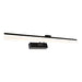 Buy Bathroom Vanity Lights Australia Capella LED Bathroom Vanity Light 16W Black 4000K - CAPE16WLEDBLK