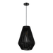 Buy Pendant Lights Australia Carter Pendant Light W275mm Black - 23142